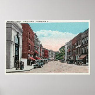 Southern View of Margaret Street Poster