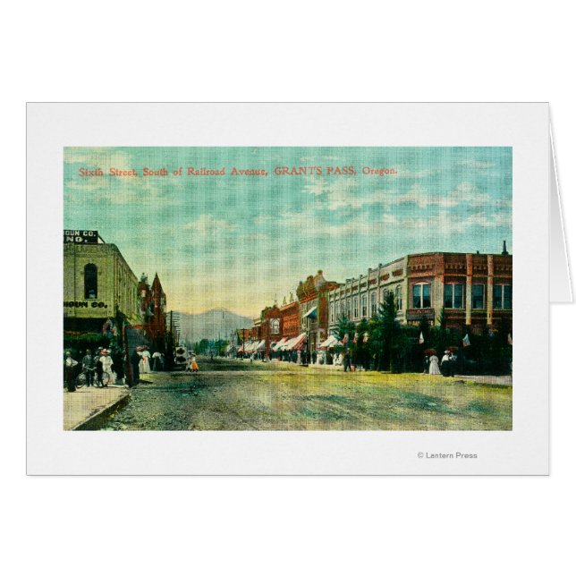 Southern View of Sixth Street from Railroad (Front Horizontal)