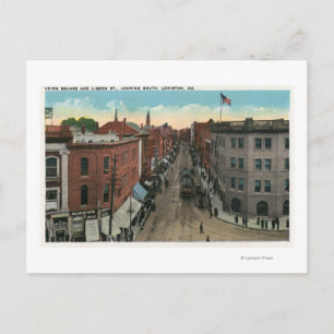 Southern View of Union Square and Lisbon Street Postcard