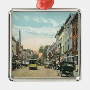 Southern View of Wall Street Metal Tree Decoration