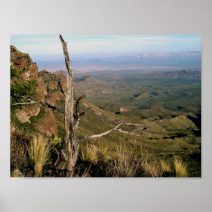 Southern Vista - Big Bend, Texas Poster