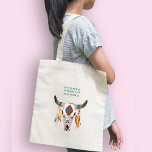 Southern western boho tribal bridesmaid gifts tote bag<br><div class="desc">Southern western boho tribal wedding bridesmaid gifts. Ornate folk pattern decorate cow skull and title.</div>
