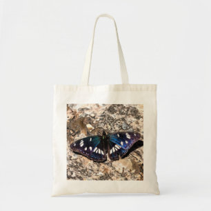 Southern White Admiral Blue Butterfly Painting Tote Bag