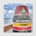 Southernmost Point Key West Magnet<br><div class="desc">Key West</div>