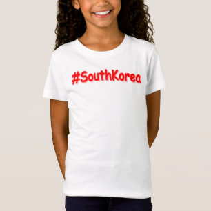 "#SouthKorea" Cute Design. Buy Now T-Shirt