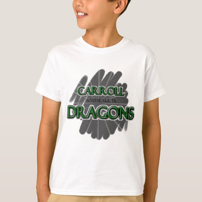 Southlake Carroll Dragons - Southlake, TX T-Shirt (Front)