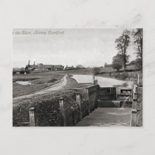 Southmill lock, Bishop's Stortford, UK Postcard