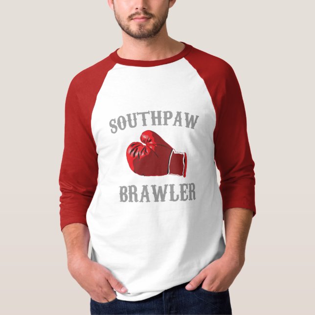 southpaw brawler T-Shirt (Front)