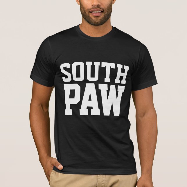 SOUTHPAW LEFT HANDED T-SHIRTS TEES (Front)