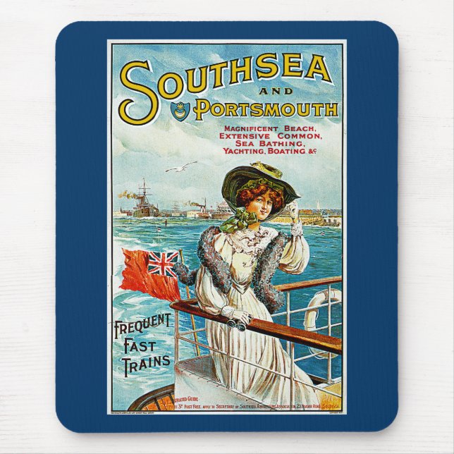 Southsea and Portsmouth Mouse Mat (Front)