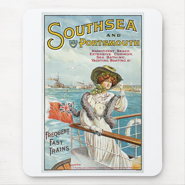 Southsea and Portsmouth Mouse Mat (Front)