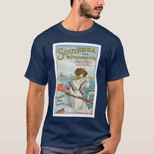 Southsea and Portsmouth T-Shirt (Front)