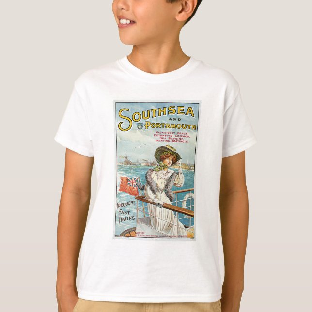 Southsea and Portsmouth T-Shirt (Front)