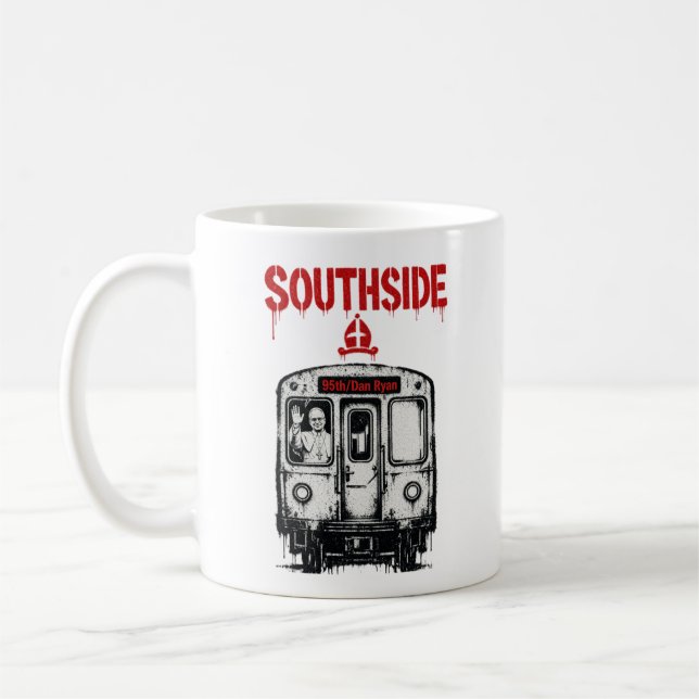 Southside Pope Coffee Mug (Left)