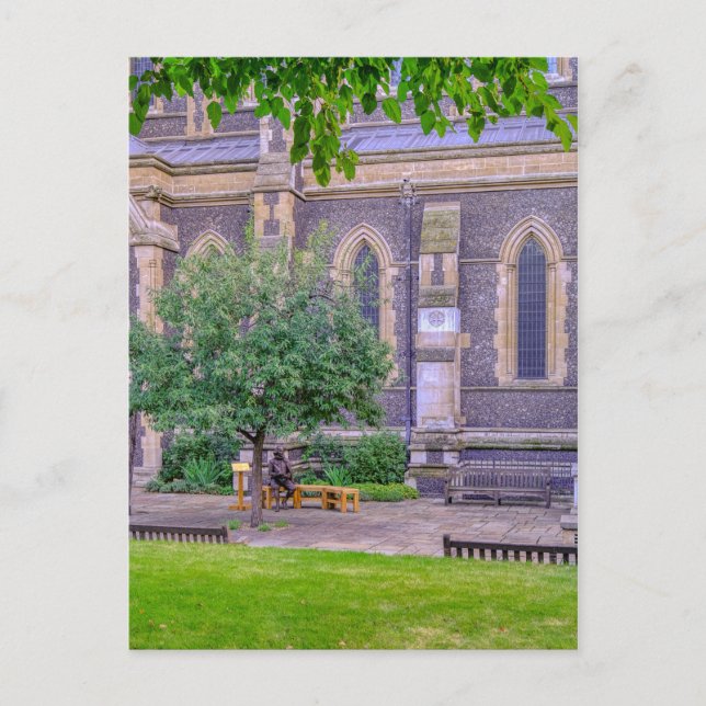 Southwark Cathedral, London UK Postcard (Front)
