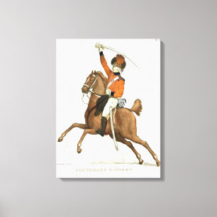 Southwark Cavalry Volunteer, plate 6 from 'Loyal V Canvas Print