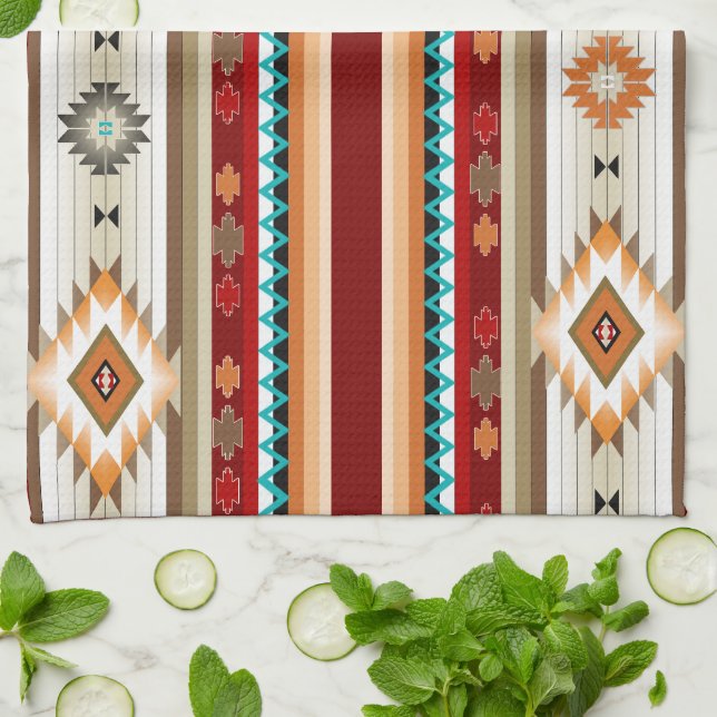 Southwest 2 - changeable towel colour (Folded)