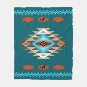 Southwest 3 - change size and colour fleece blanket