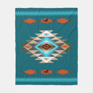 Southwest 3 - change size and colour fleece blanket