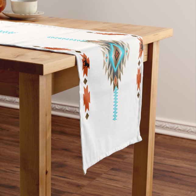 Southwest 3 - changeable colour short table runner (In Situ)
