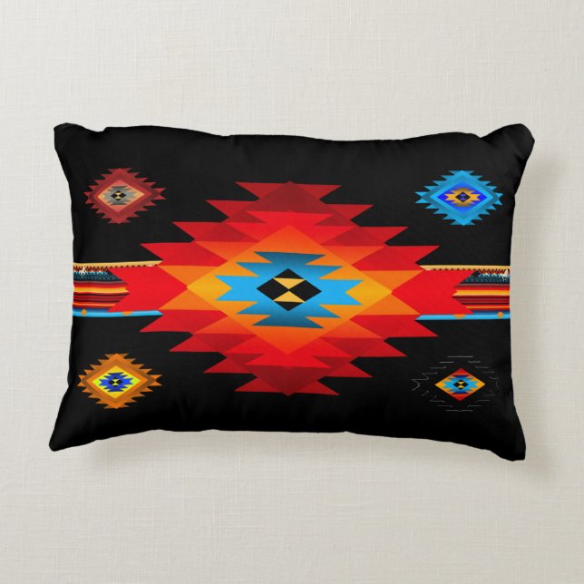 Southwest 7, 2-sided customisable colour decorative cushion (Back)
