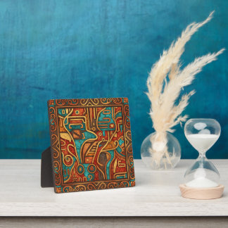 Southwest Abstract Plaque