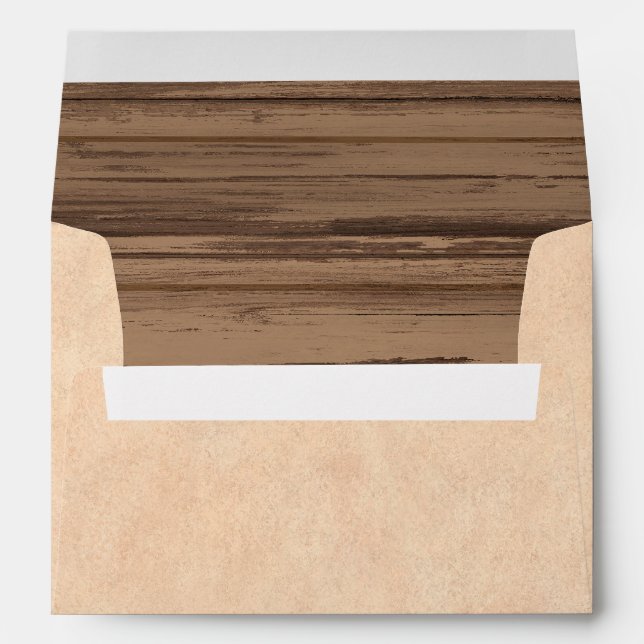 Southwest Adobe and Weathered Wood  Envelope (Back (Bottom))