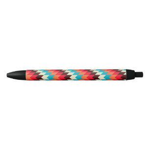 Southwest America Native Pattern Black Ink Pen