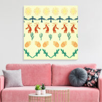 Southwest American Indian Tribal Petroglyphs Art