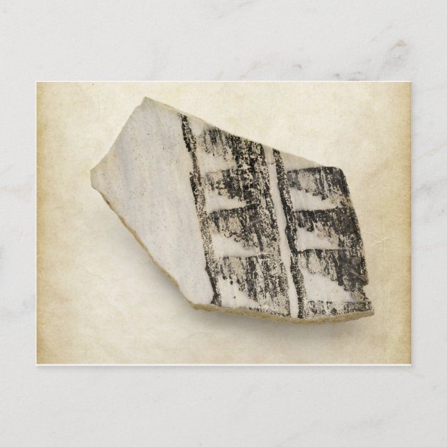 Southwest Ancient Anasazi Native American Pottery Postcard (Front)