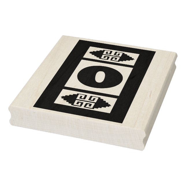 Southwest Aztec Number 0 Large Design Stamp Tool (Stamp)