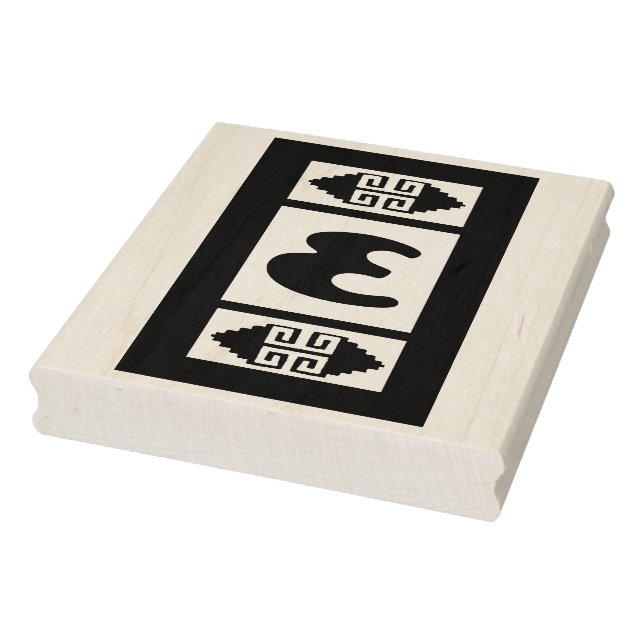 Southwest Aztec Number 3 Large Design Stamp Tool - (Stamp)