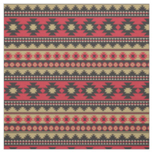 Southwest aztec pattern colourful fabric