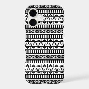 Southwest Black White Geometric Minimalist Design