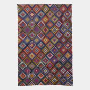 Southwest Blues Tea Towel