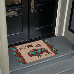 Southwest Buffalo Doormat