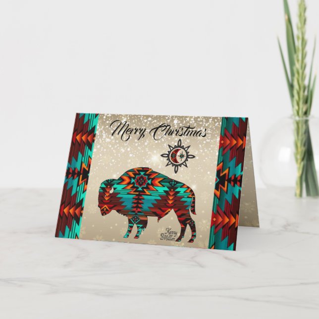 Southwest Buffalo Holiday Card (Front)