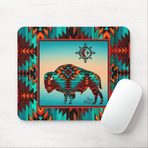 Southwest Buffalo Mouse Pad
