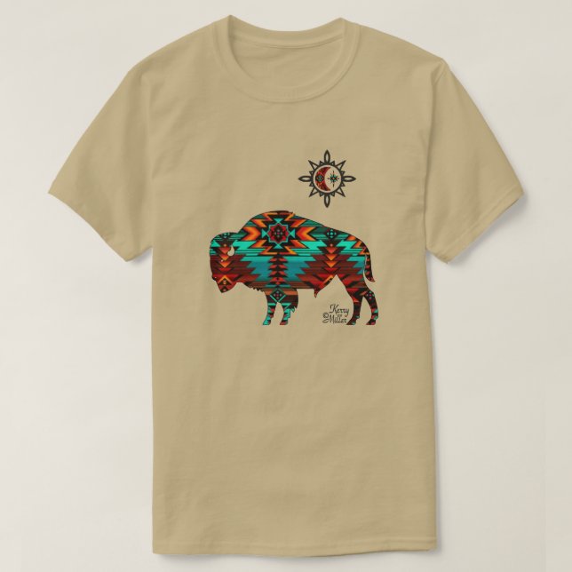 Southwest Buffalo T-Shirt (Design Front)