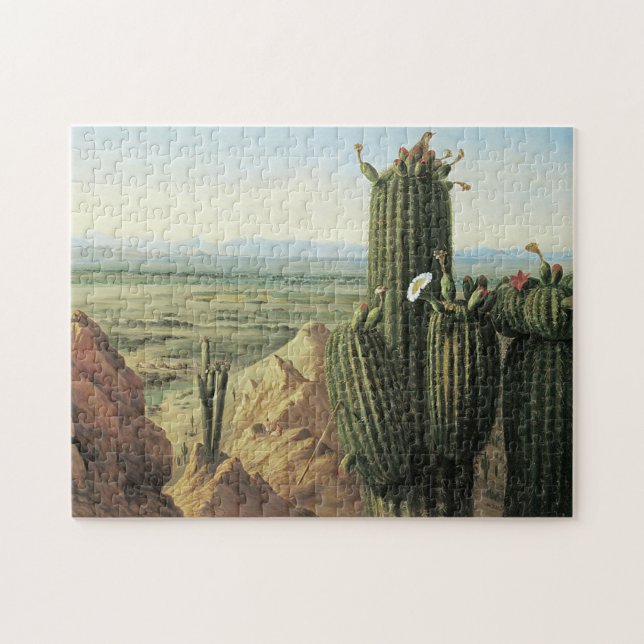 Southwest Cactus Jigsaw Puzzle (Horizontal)