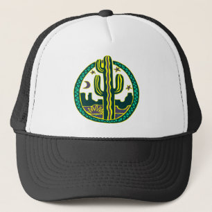 Southwest Cactus Trucker Hat