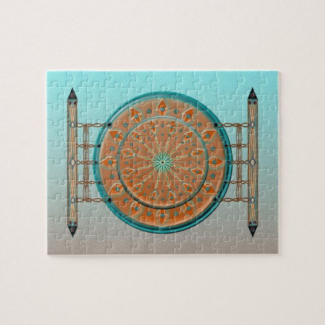 Southwest Cadence Jigsaw Puzzle w/ Gift Box (Horizontal)