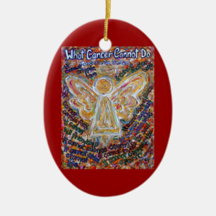 Southwest Cancer Angel Ornament Pendant Customised