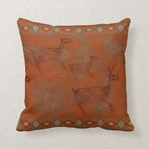 Southwest Canyons petroglyphs Cushion