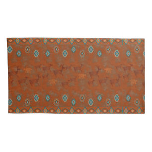 Southwest Canyons Petroglyphs Pillowcase