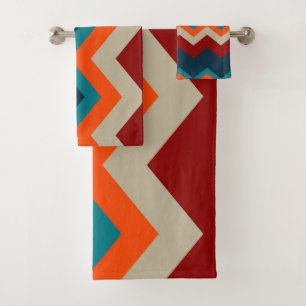 Southwest Chevron Bath Towel Set
