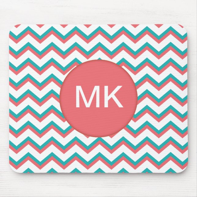 Southwest Chevron Pattern Mouse Mat (Front)