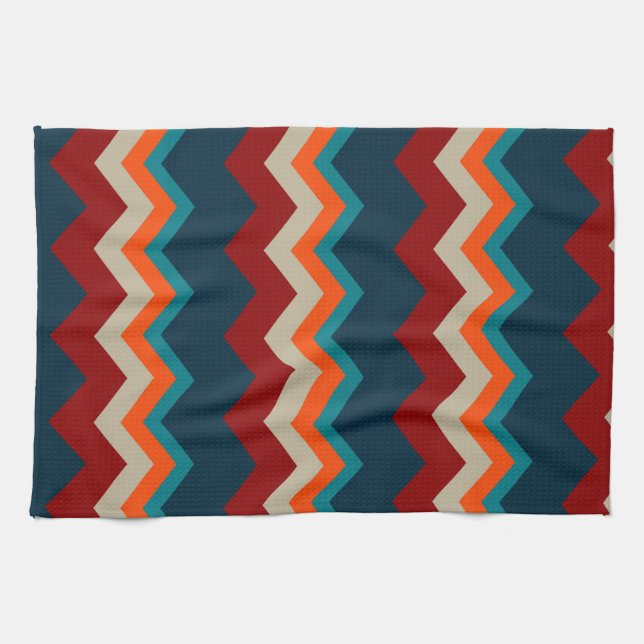 Southwest Chevron Tea Towel (Horizontal)