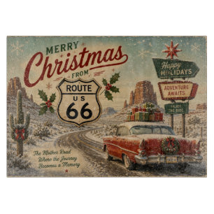 Southwest Christmas Kitchen Holiday Style Cutting Board