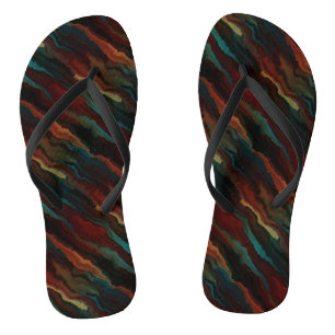 Southwest Colour Blend Flip Flops